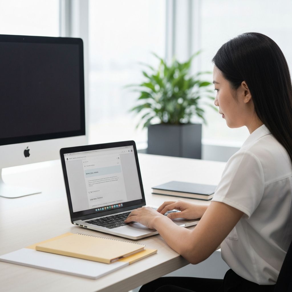 Comunicação profissional por email